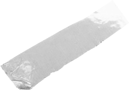 Ruban adhésif transparent