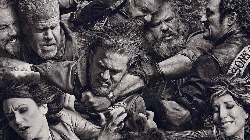 Couverture de la saison 6 de Sons of Anarchy